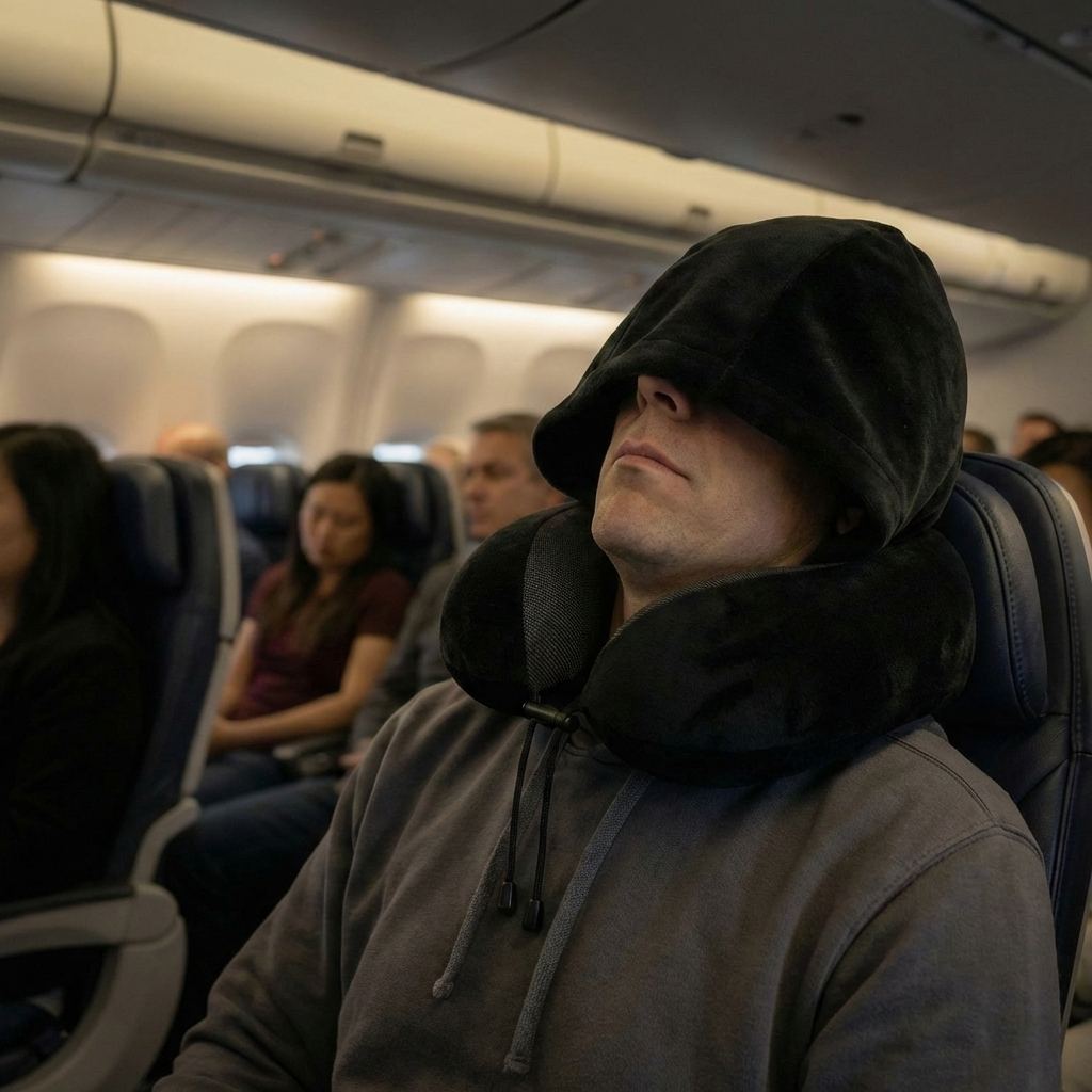 The NapHood™ Total Blackout Pillow